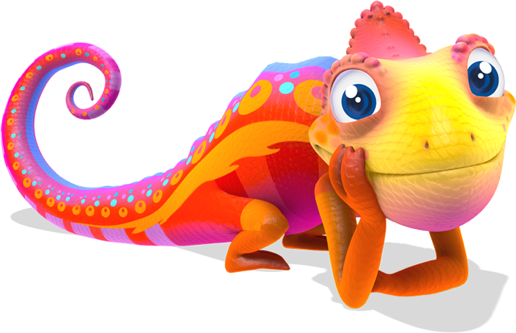 Everything's Rosie Characters - Amphibian (800x627)