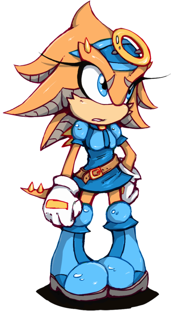 Ark The Lizard By Cylent-nite - Sonic The Hedgehog Lizard (701x1139)