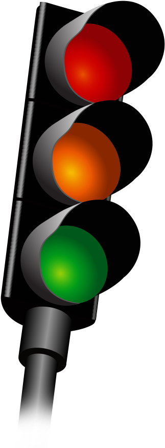 Traffic Light With Transparent Background (347x918)
