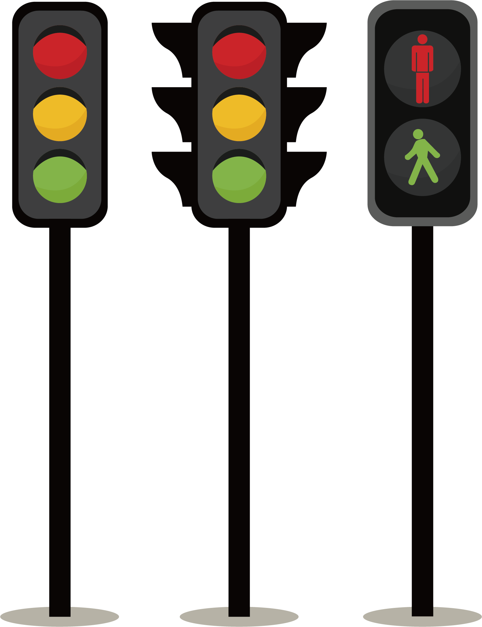 Traffic Light Adobe Illustrator Icon - Traffic Lamp Cartoon (1564x2035)