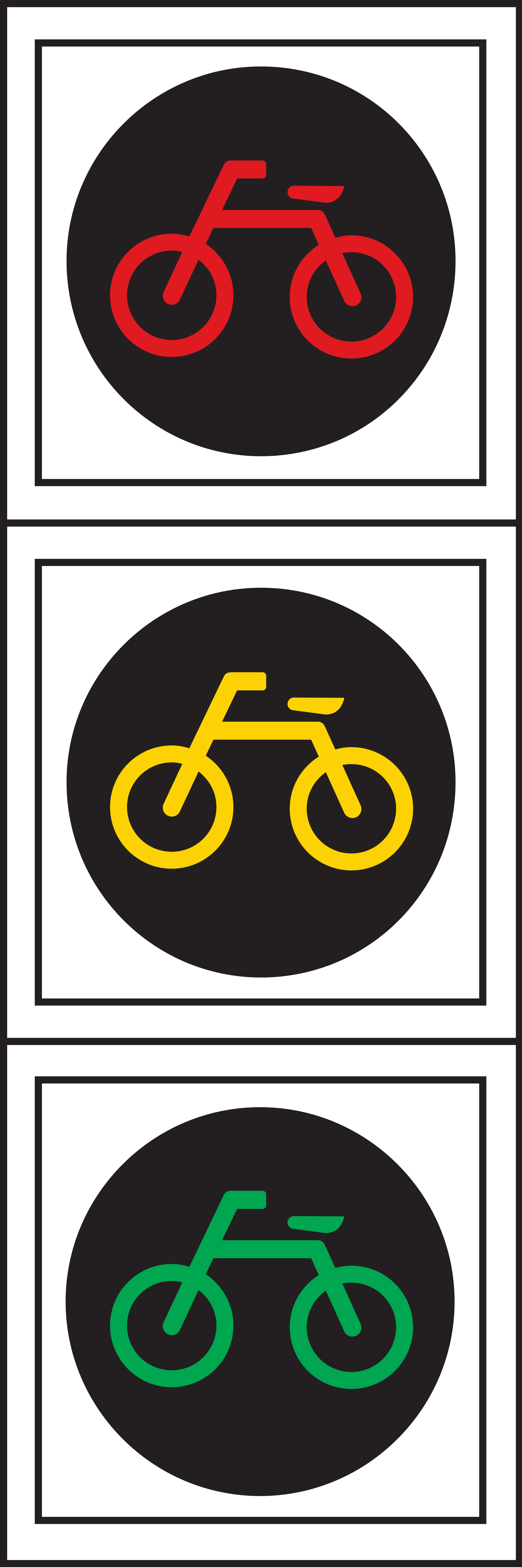 Open - Traffic Lights For Bicycle (2000x6010)