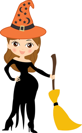 Halloween - Bruxa Halloween Png (286x460)