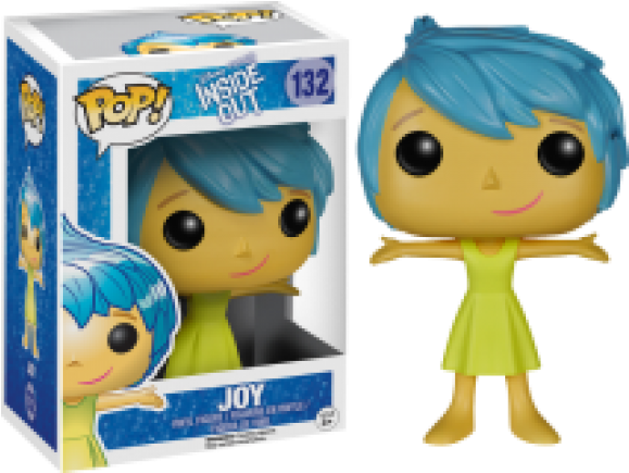 Joy Pop Vinyl - Funko Pop Inside Out Joy (578x578)