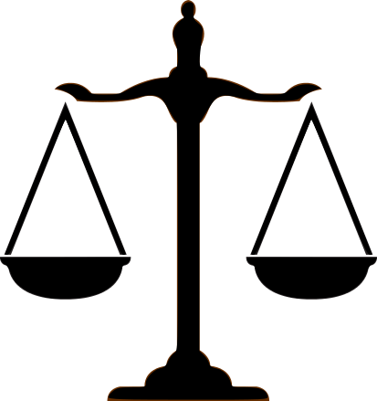 Family - Law And Order Symbol (413x439)