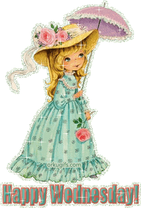 "what Is Inside The Heart Will Make Its Way Out Through - Happy Wednesday Images Gif (294x432)