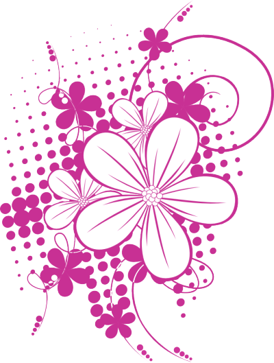 Vectores Florales En Hawaii Dermatology - Flores En Vector Png (400x529)