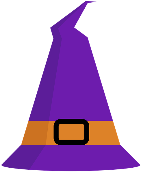 Hat, Halloween, Witch, Holiday, Black, Scary, Costume - Hallowen Masks Transparent Background (1280x1280)