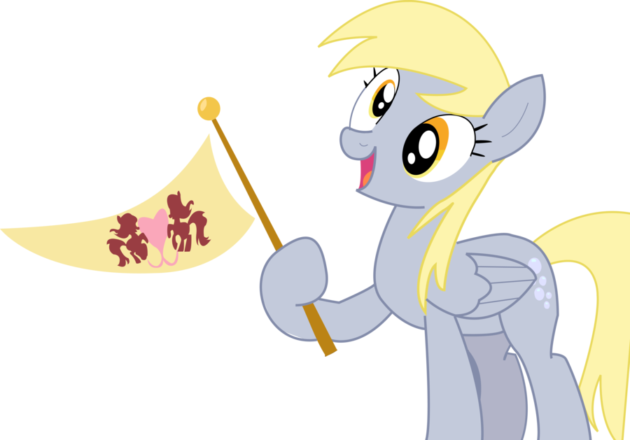 Derpy ^^ By Amorawolf - Derpy Hooves (900x629)