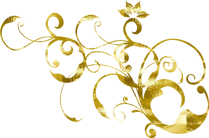Vectores Florales Dorados Imagui - Arabesque (801x560)