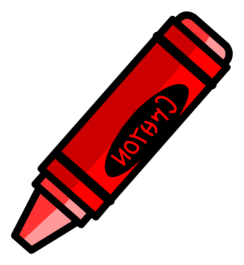 Crayon Clipart - Clip Art (941x1021)