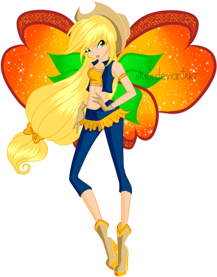 Pinkie Pie Is Ready To Party - My Little Pony As Winx (751x1063)