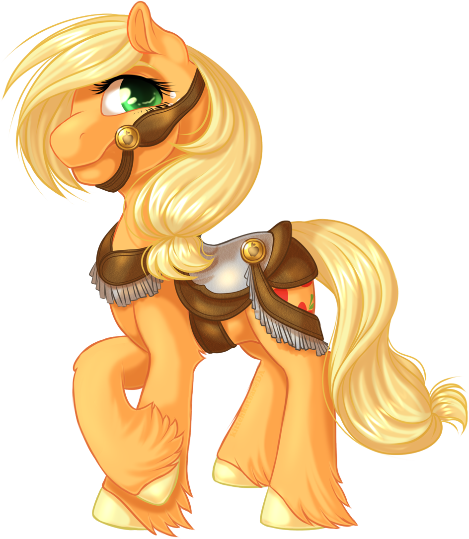 Carousel Applejack By Kittehkatbar On Deviantart Mlp - Mlp Zodiac Love Match (944x1085)