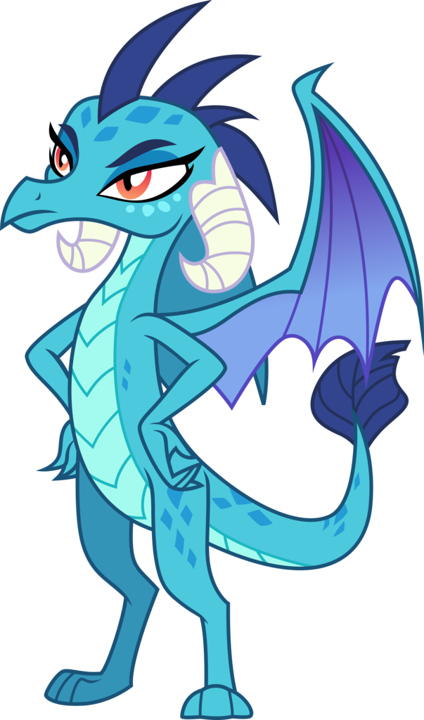 Princess Ember, Safe, Simple Background, Solo, Transparent - Mlp Gauntlet Of Fire Ember (603x1024)