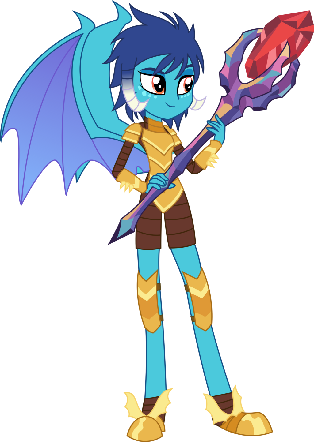 Equestria Girls Princess Ember By Sketchmcreations - Mlp Eg Princess Ember (1024x1444)