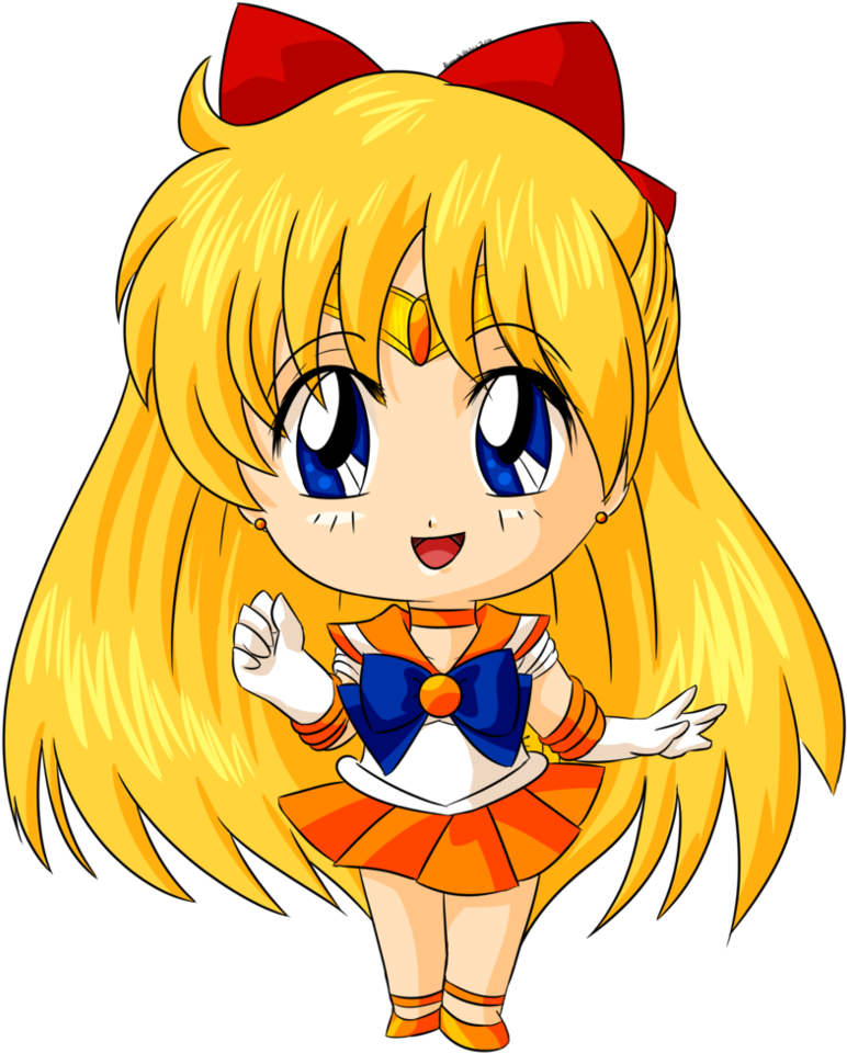 Chibi Sailor Venus For Katie0513 By Starlightfroggy - Sailor Moon Chibi Sailor Venus (786x1017)