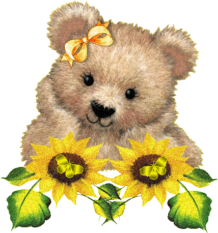 تقييم الموضوع - Teddy Bear With Sunflower (463x483)