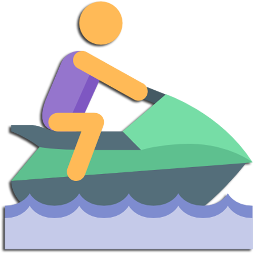 Water Sports - Jet Ski Icon (512x512)