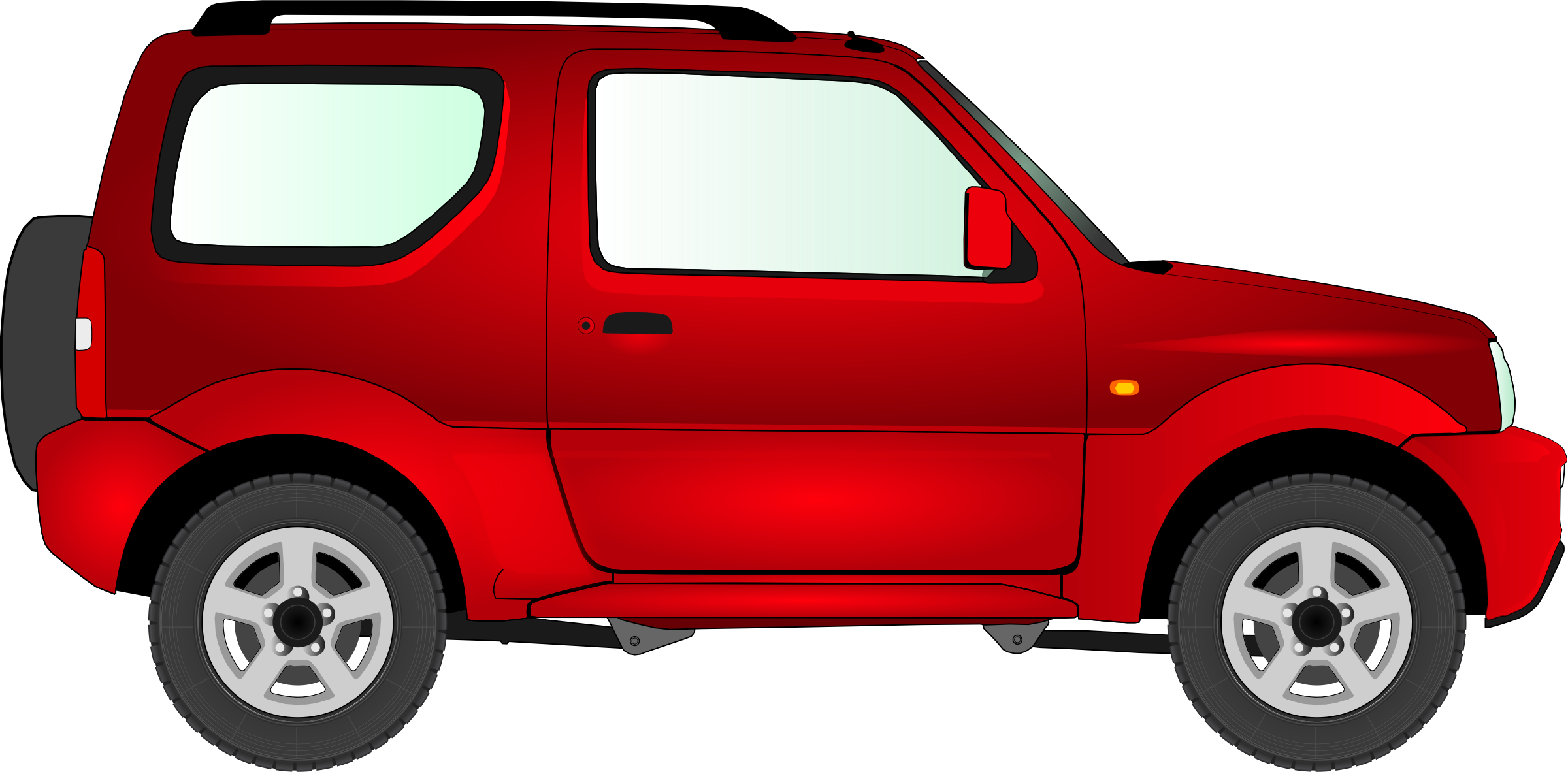 Car 15 - Mini Clipart (2400x1182)