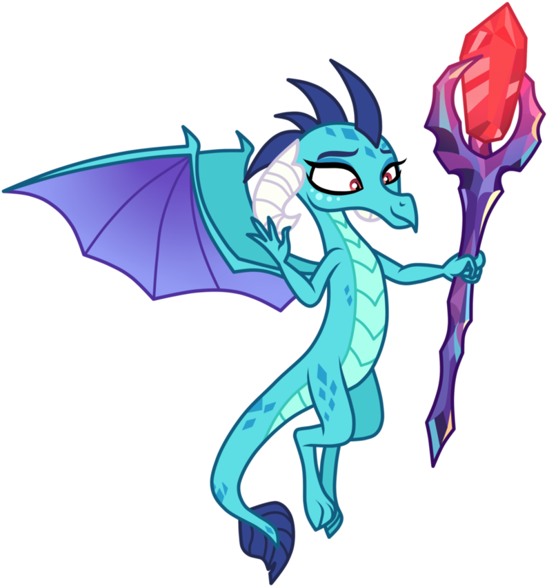 Dragon Lord Ember - My Little Pony Dragon Lord (1070x1024)