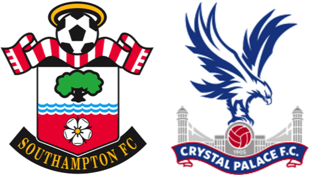 Crystal Palace Fc Clipart Ball - Newcastle United Southampton (672x378)