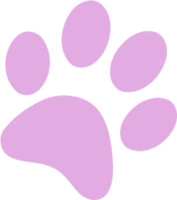 Clipart Cat Paw Print Images At Clker Vector Clip - Light Pink Paw Print (1024x1024)