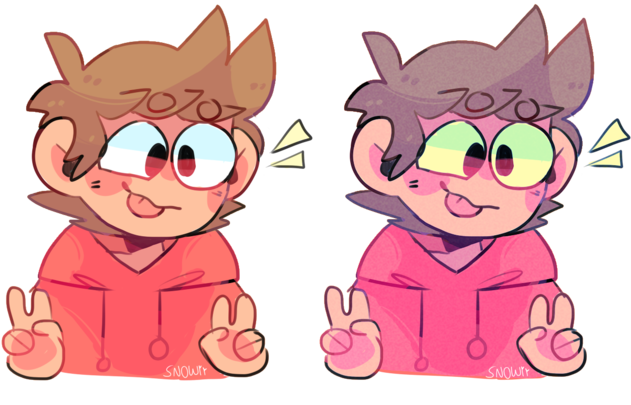 Cinnamon Rolls, Tord Larsson, Fan Art, Sweatshirt, - Eddsworld (640x404)