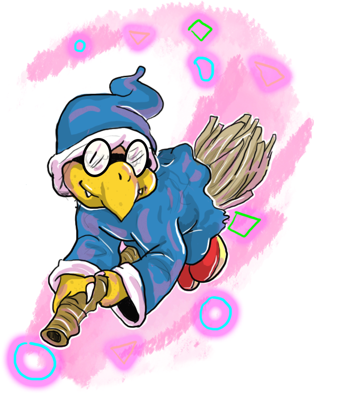 Magikoopa By Maximudkip - Kamek (722x792)