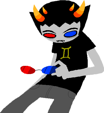 And Actually Is A Cinnamon Roll - Sollux Captor Png (408x441)