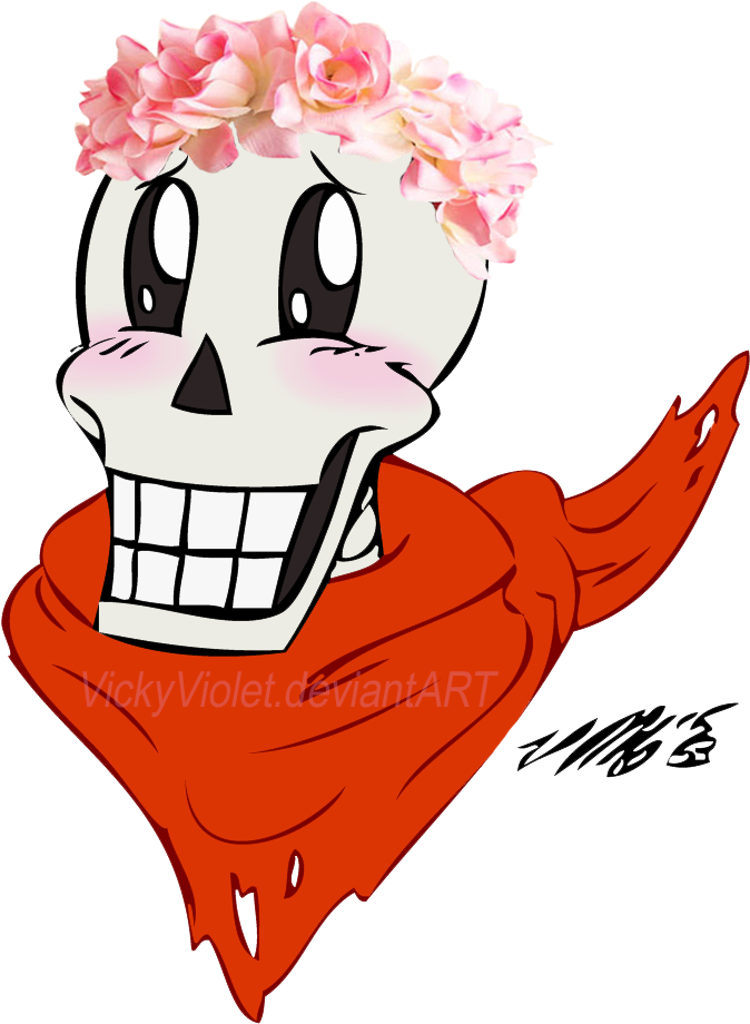Papyrus Is A Precious Cinnamon Roll, Too Good For This - Cartoon (759x922)