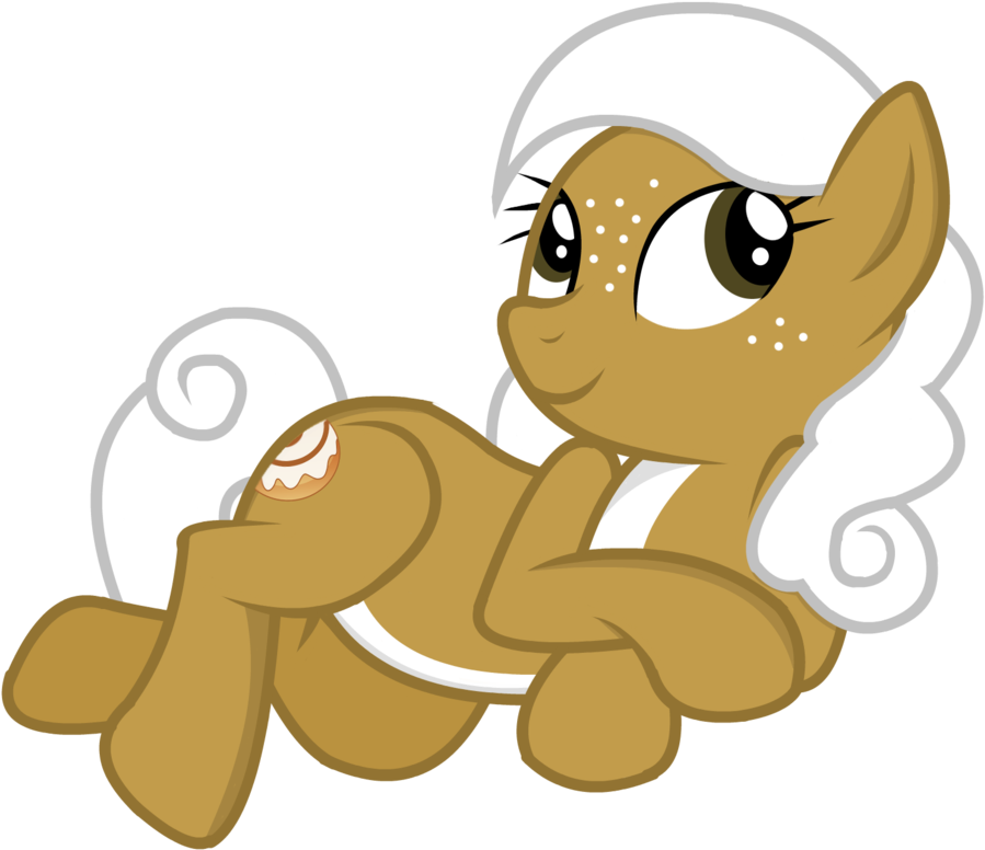 Cinnamon Roll Clipart Png For Kids - Mlp Cinnamon Roll (968x825)