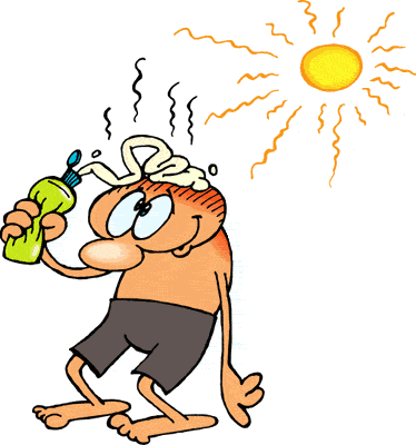 Funny Summer Clip Art - Summer Holiday Clipart Funny (374x400)
