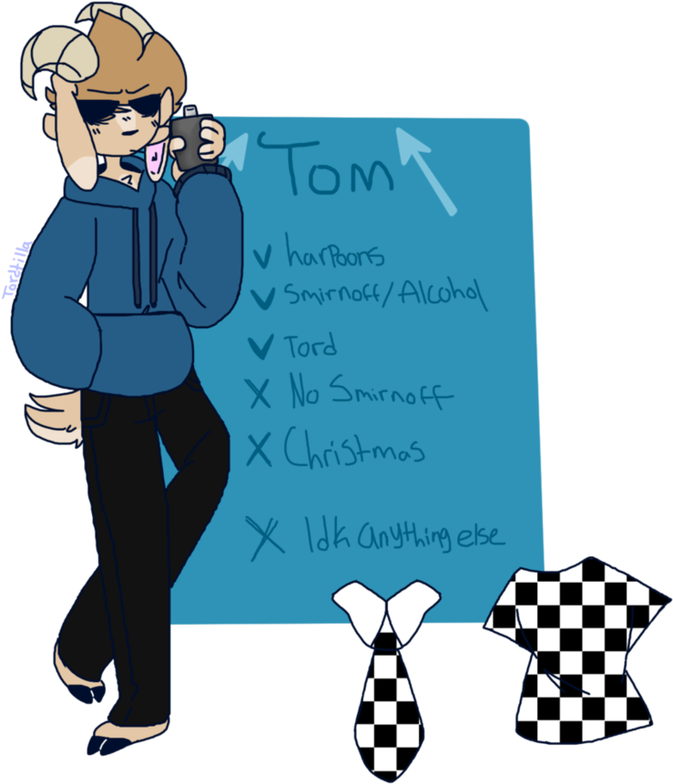 Tom Goat By Tordtilla - Cartoon (894x894)