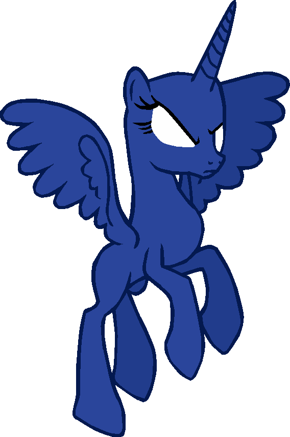 Princess Luna Angry Base (568x855)