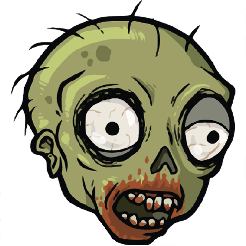 Zombie Crane Defense - Zombie Icon (1024x1024)