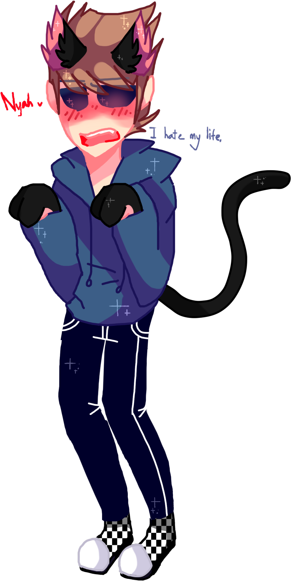 Tom X Tord Foever - Eddsworld Nyah (1038x1920)