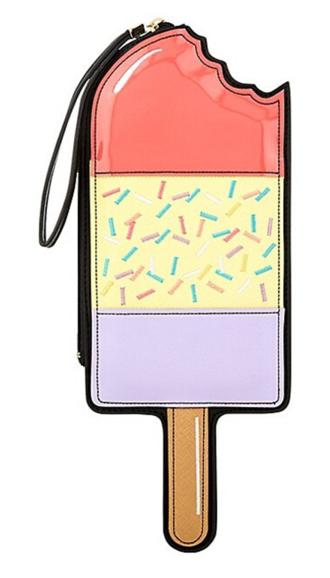 Oh My Popsicle Clutch - Hamburger Fruit Icecream Pattern Mini Coin Wallet Purse (600x600)