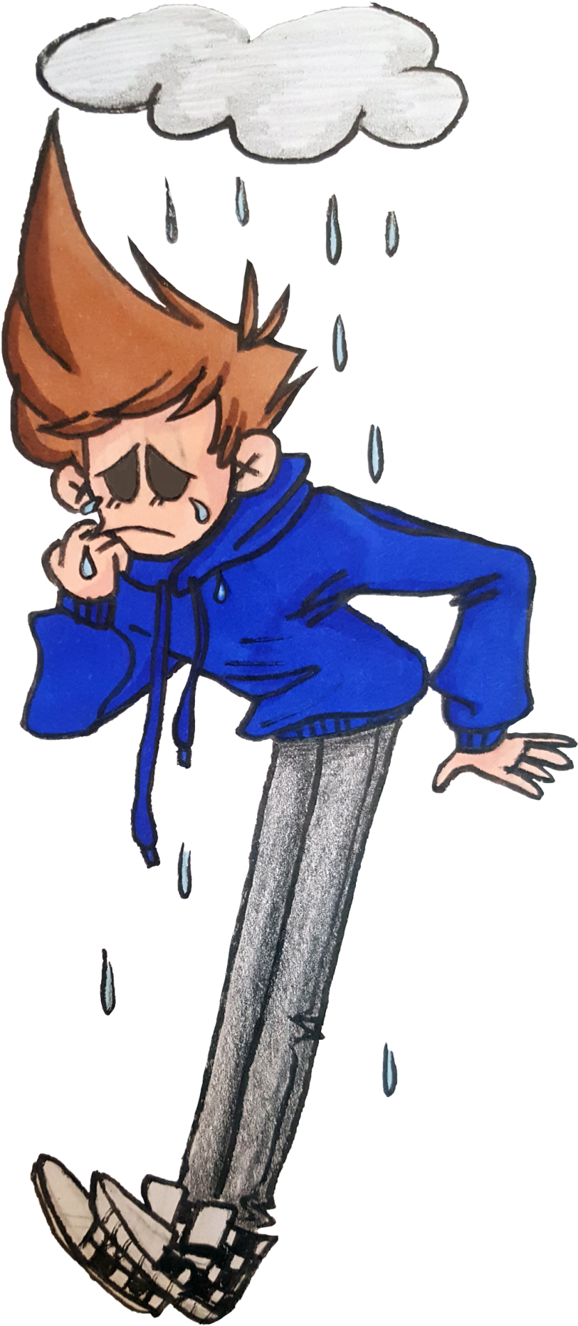 Oh I Love The Tord They Both Look Like - Cartoon (830x1920)