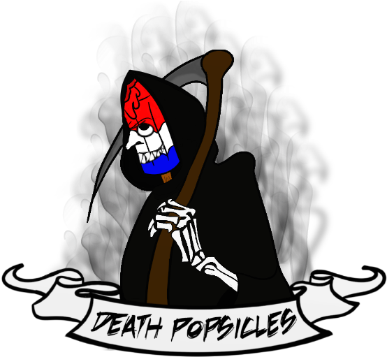 Death Popsicles Logo Redone By Vaughnwhiskey - Ölüm (600x544)