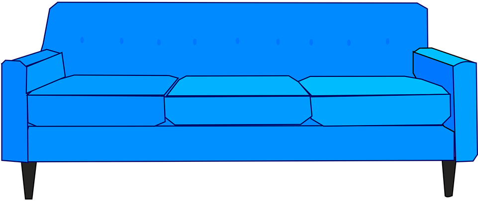 Sofa Clipart Vector - Sofa Clip Art (960x480)