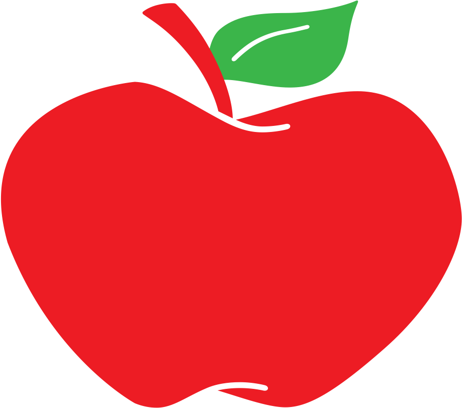Red Apple Painting - Apple Clip Art Red (971x929)