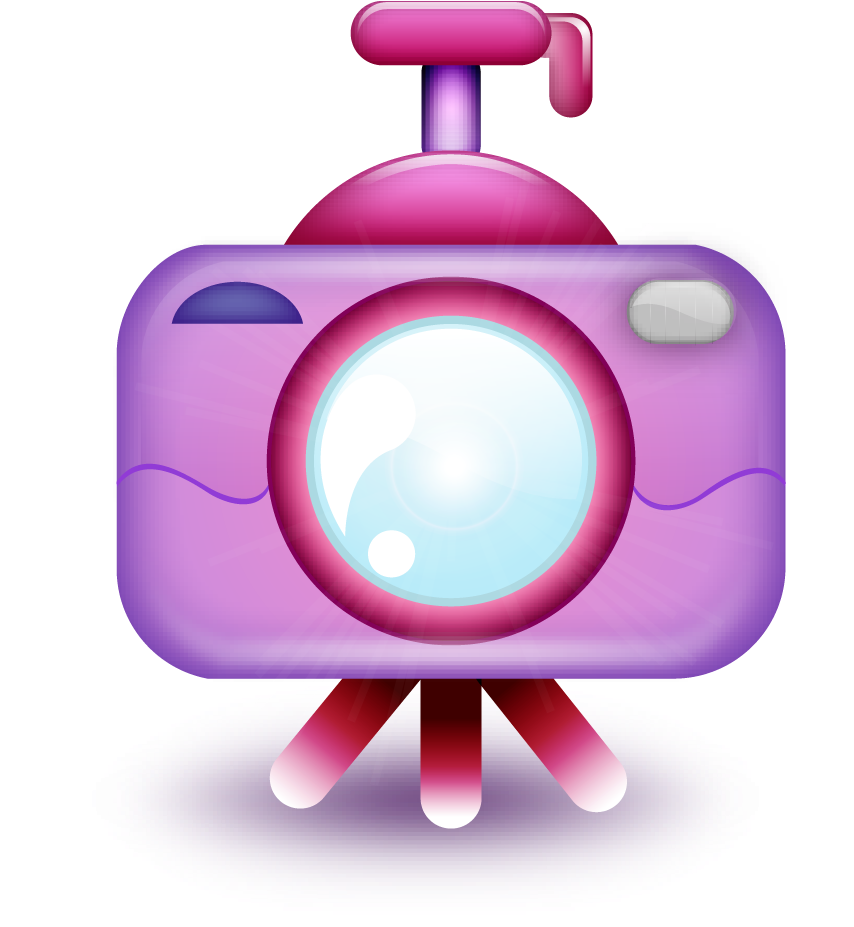 Bathroom Accessories Icon Design - Digital Camera (1025x1002)