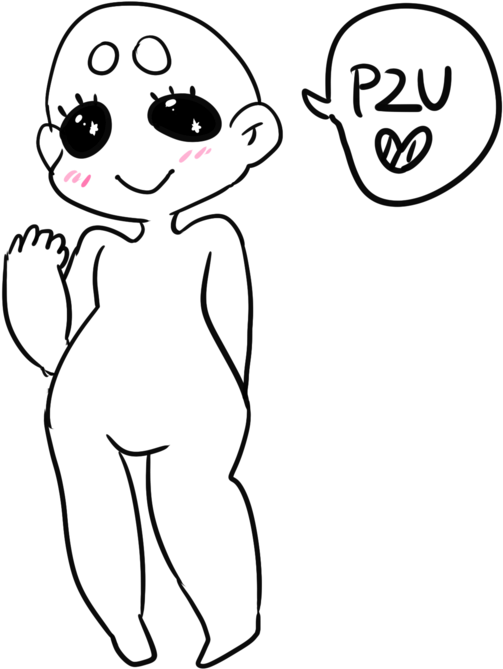 Female Human Base By Blkgoo On Deviantart - Female Human Base By Blkgoo On Deviantart (800x806)