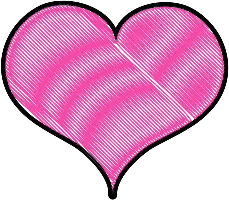 Grated Art Heart Love Icon Design - Heart (550x550)