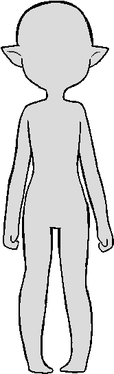 Homestuck - Homestuck Anime Troll Base (253x659)