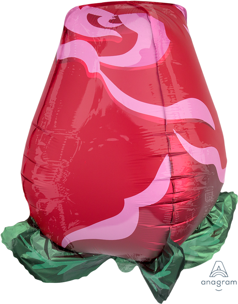 3d Red Rose Bud - Bud (1000x1000)