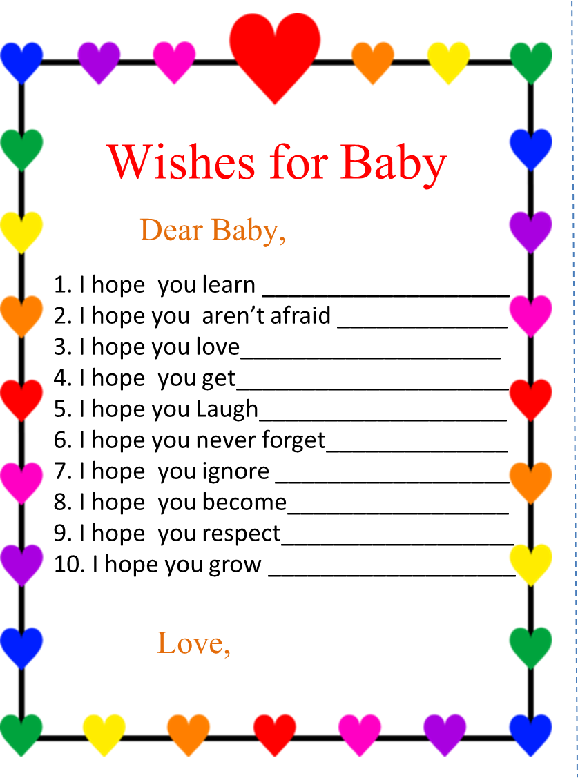 Noahs Ark Baby Shower My Practical Guide Winnie The - Valentines Day Left Right Game (837x1127)