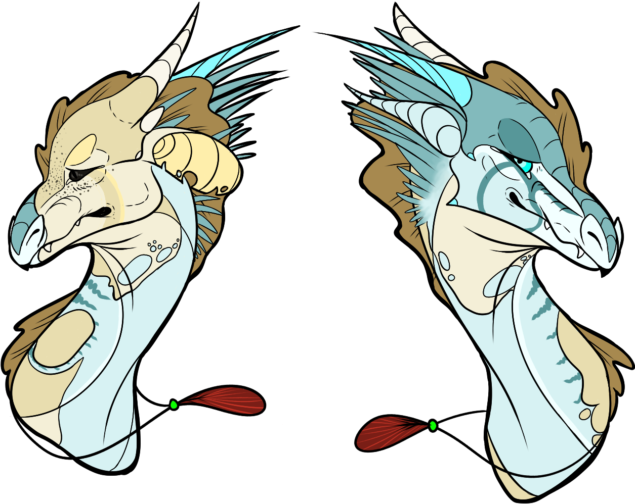 Monarch And Hivitor - Cartoon (1280x1024)