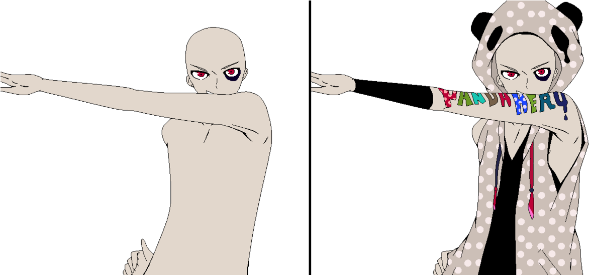 Top Images For Cute Anime Guy With A Mask On Picsunday - Anime Hero Base Male (1280x548)