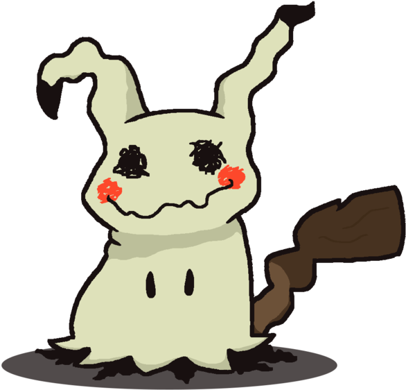 Mimikyu Too By Clay-pot - Cartoon (1024x724)