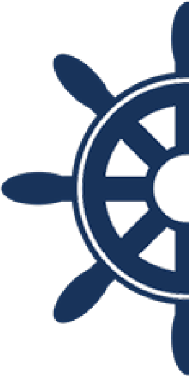 Research, Project Management And Evaluation Services - Ship Wheel Silhouette .png (290x581)
